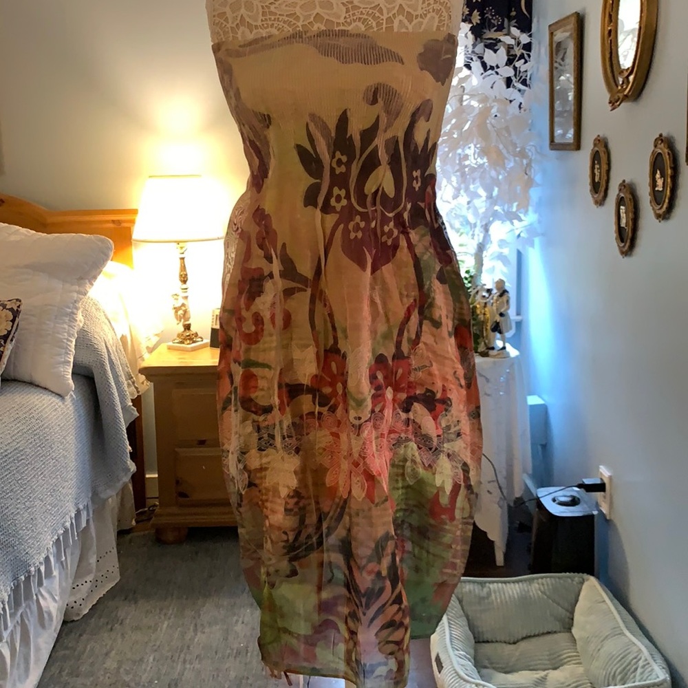 Lapis Sundress, Sleeveless.